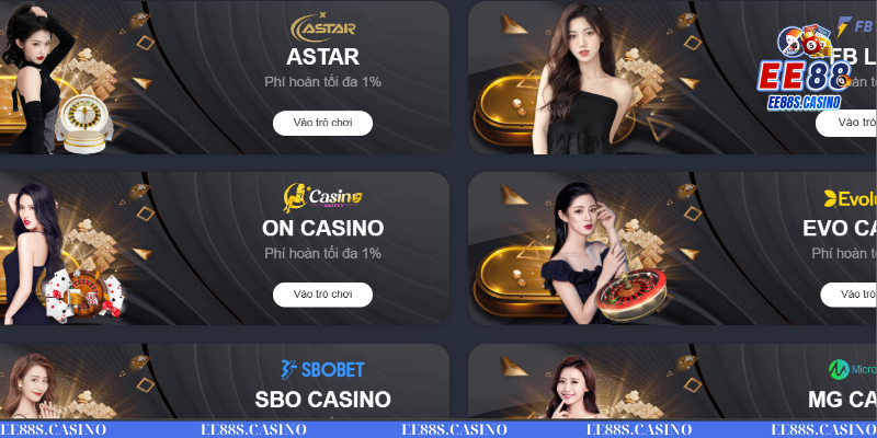 Mẹo chơi live casino thắng liên tục